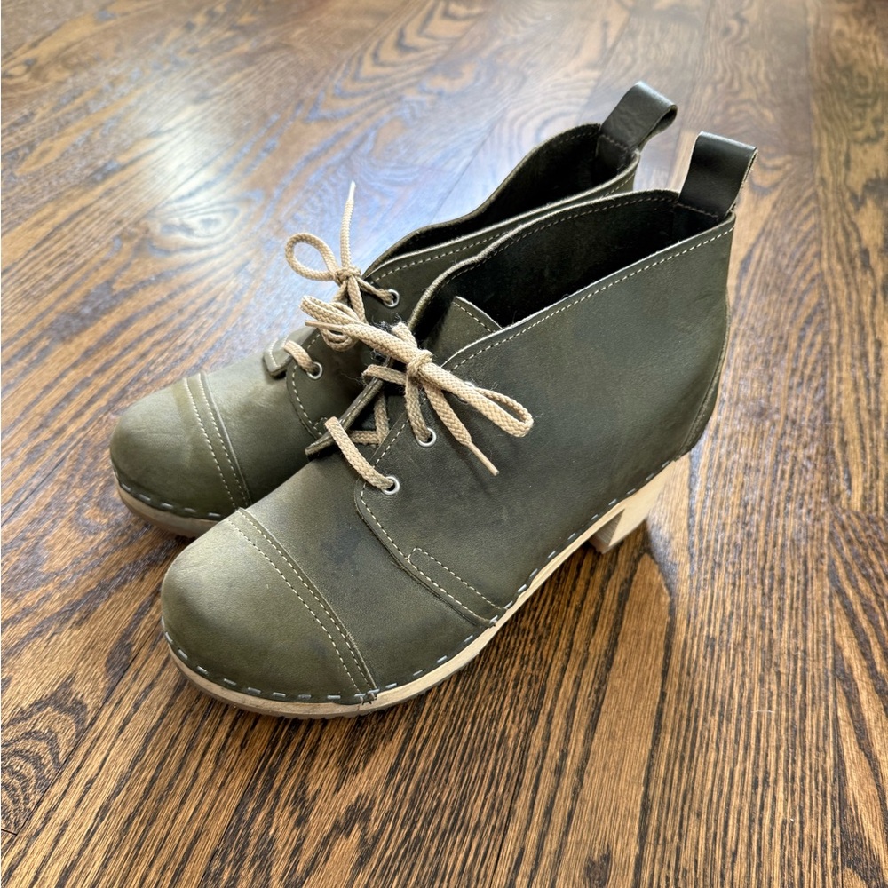 Sandgrens Chukka Boot in Olive Nubuck EU38/US7